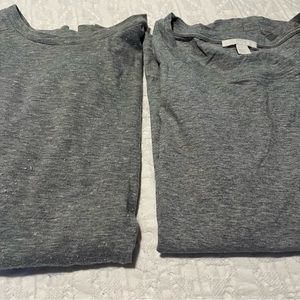 COS set of 2 grey tshirts